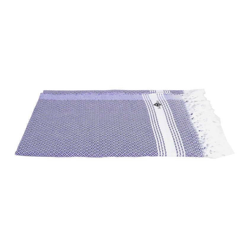 Sathiyas Cotton Bath Towel Pack of 2 (Orange || Lavender)
