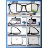 CCVOO 5 Pack Reading Glasses Blue Light Blocking with Case,