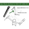 2PCS RXV Rear Shock Absorbers for EZGO RXV Gas Electric
