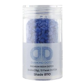 Diamond Dotz 2.8MM 12G Cylinder Blue Shadow - Freestyle Diamond Painting Beads, Diamond Art Beads, Replacement Drills, Loose Gems for DIY Crafts and Art Projects
