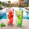 Amazing Abby - Alaska - 24-Ounce Insulated Plastic Tumblers (Set