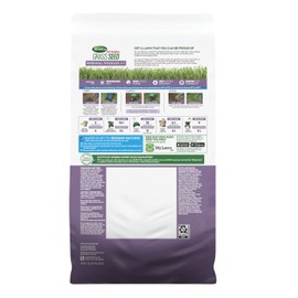 Scotts Turf Builder Grass Seed Perennial Ryegrass Mix with Fertilizer and Soil Improver, Establishes Quickly, 5.6 lbs.