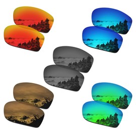 SmartVLT Set of 5 Men's Replacement Lenses for Oakley Valve New 2014 OO9236 Sunglass Combo Pack S02