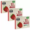 Bakol Vegan Strawberry Flavor Jello, Kosher Dessert Gelatin, 3 oz