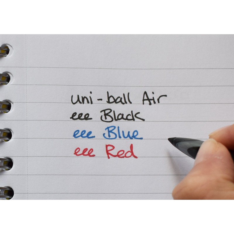 Uni-Ball UBA-188-L Fountain Pen Tip 0.7mm Air Rollerball Pens, Assorted