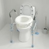 OasisSpace Stand Alone Raised Toilet Seat 400lbs - Medical Raised