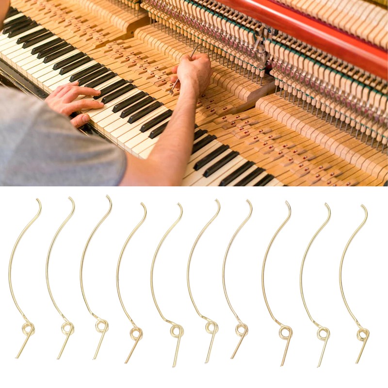 70Pcs Piano Spring Hammer Butt Springs Upright Pianos Repair Parts