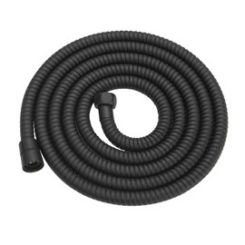 RUMOSE 98-inch Extra Long Flexible Matte Black Shower Head Extension with Stainless Steel Hose and Handheld Sprayer