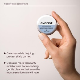 Everist The Body Wash Concentrate, Plant-Based, Carbon Neutral, 50+ Washes Travel Mini, 0.7 fl oz