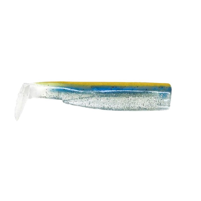 Fiiish Black Minnow Fishing Lure Bodies - Kaki White, Size