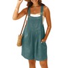 GRECERELLE Jumpsuits For Women Summer Short Overalls Casual Adjustable Loose