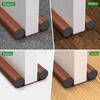 Guardapolvo para Puerta,Cubre Polvo para Puerta 37in,Burlete para Puerta con