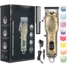 Electric Hair Clipper Set LCD Digital Men Beard Trimmer Barber