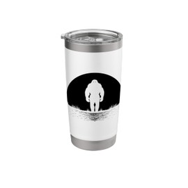 Funny Cryptid Yeti Stainless Steel Insulated Tumbler