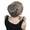 Bun Hair Net (Crystal) (White) | Gymnastics | Rhythmic Gymnastics