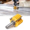 Mesee Finger Joint Router Bit, 1/2 Inch Shank Professional 5