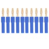 10Pcs Banana Plug 4.0mm Male to 2mm Female Connector 30V