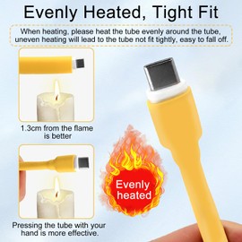 iLamvie 164 Pieces Heat Shrink Tubing, Electrical Insulation Heat Shrink Tubes, Eventronic Electrical Wire Cable Wrap Assortment Electrical Insulation Tube Kit (Yellow, Red, Black, Green)