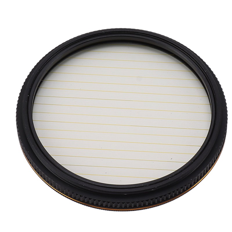 Gold Streak Filter Light Flare Effect Filter Optical Glass Camera