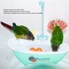 CCYLEZ Bird Bath, Electric Parrot Automatic Bath with Tap, Automatic