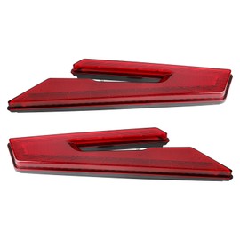 AUTOKAY LED Brake Tail Lights Left & Right Rear for Polaris RZR PRO XP /4 2020-2024 Replaces FQRL003