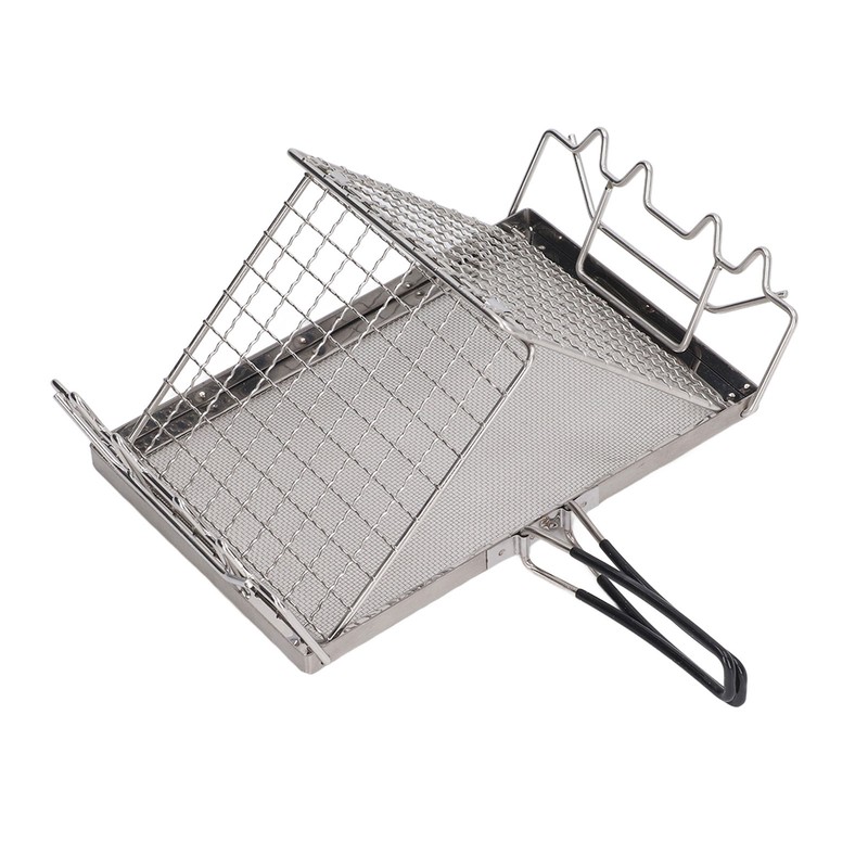 Camping Stove Toaster Foldable Portable Stable Structure Stainless Steel Outdoor