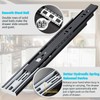 YENUO Push to Open Drawer Slides Full Extension Rail 12