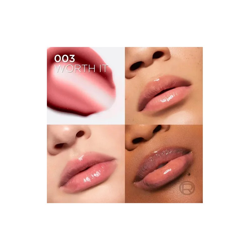 L'Oréal Paris Plump Ambition Lip Oil, Brillo Labial Efecto Voluminizador