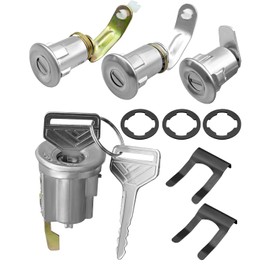 Ignition Cylinder Lock with Keys kit Fit for Toyota Land Cruiser 40 Series FJ40 FJ43 1969-1986, Replace 69005-90316
