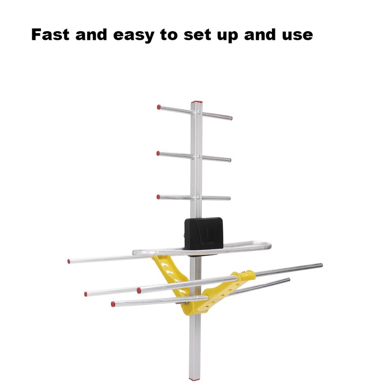 High Gain HDTV Digital Outdoor TV Antenna Strong Signal 80