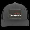 Tundra Trucker Snap Back Hat Graphite/Black/Rectangle