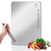 BLOCE Titanium Cutting Board for Kitchen, Stainless Non Stick Chopping