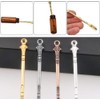 Snuff Spoon 4 Pcs 4 Colors (Gold, Silver, Copper, Iron)