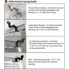 The NoNo Bracket Company NoNo Bracket - No Drill Curtain