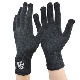 VITAL SALVEO Wrist Support Gloves, Smartphone Operation, Multi-functional Phone and Touch Screen, For Text Input Dexterity, Stress Resistant, Active Gloves, Unisex, Unisex (Pair), gray (dark gray)