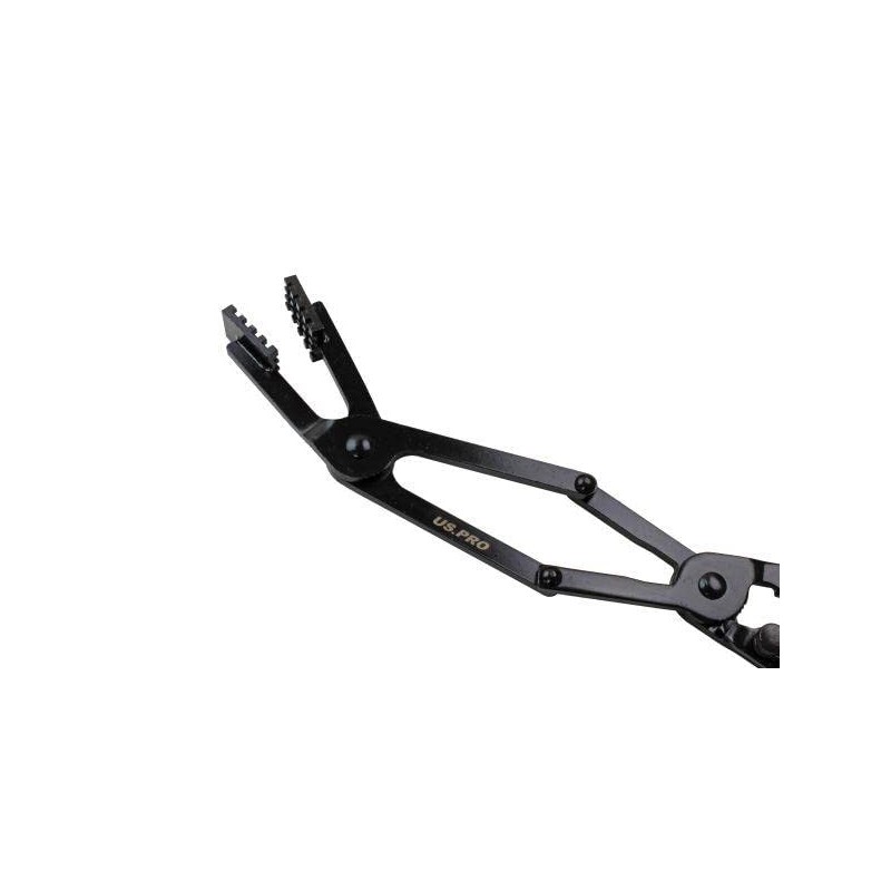 US PRO Tools Double Jointed Long Reach Hose Clamp Pliers