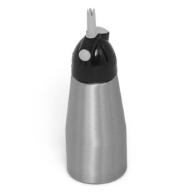 iSi Mini Easy Whip, 1/2-Pint, Brushed Aluminum, Cream Whipper