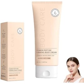 Power Peptide Firming Body Cream, Moisturizing Body Cream, Lightweight Hydrating Formula for Daily Skin Care (1Pcs)