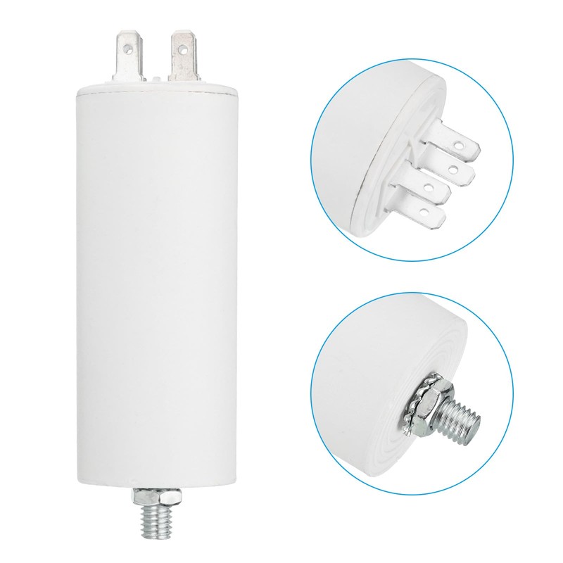 PATIKIL CBB60 30uf Running Capacitor, AC 450V 4 Pins 50/60Hz