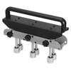 Three-Station Edge Roller Bender,0-90°Bending Angle Metal Bending Tool Standing Seam