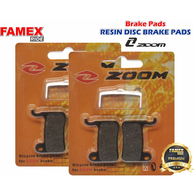 ZOOM 2 X Pair Brake Pads For Zoom Mechanical and