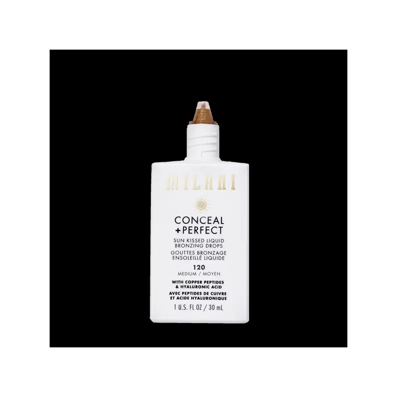 Milani Conceal + Perfect Sun Kissed Liquid Bronzing Drops 120