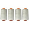 4 Rolls Sewing Thread, Polyester Thread for Everyday Wear, Home