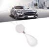 Pom Pom Car Pendant Rhinestone Embedded Sturdy Metal Cute Animal