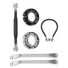 Pawfly Spoke Wrench Bicycle Spoke Tool Set with 2 Tyre