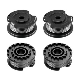 JAMSSOW 4 Pcs Replacement Strimmer Wire Compatible with F016800569 F016800385,Autofeed Nylon Spool Line for Bosch Art 23 SL/ 2300/23-28/26 SL,EasyGrassCut 23/26/18/18-230/18-260/18-26(4 Spool)