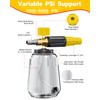 POHIR 5000 PSI Pressure Washer Gun with Cannon, Power Washer