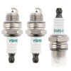 VooGenzek 3 PCS Spark Plug BM6A, Lawnmower Spark Plug, BM6A