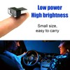 Sylvil 4 PCS USB LED Car Interior Atmosphere Lamp, Portable