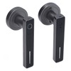 Keyless Lock, Fingerprint Smart Door Handle Quick Recognition Stainless Zinc
